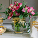 Vetro Gold Candleholder/Vase