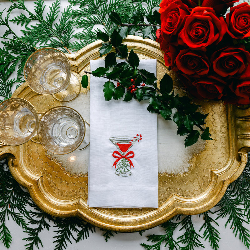 Christmas Cosmo Linen Towel