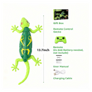 Rechargeable IR Wall Climbing Gecko Robot – Interactive Remote Control Toy for Kids & Pranks