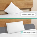 Adjustable Bed Wedge Pillow – Mattress Gap Filler for Headboard & Wall, 0–7" Space Solution, Comfortable Backrest Support Pillow for Bed
