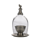 Egg Cup with Chick Glass Cloche - Website Exclusive