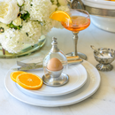 Egg Cup with Chick Glass Cloche - Website Exclusive