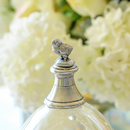 Egg Cup with Chick Glass Cloche - Website Exclusive