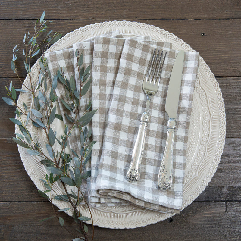 Washed Linen Napkin Set