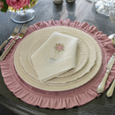 Pink Topiary Large Napkin