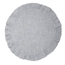 Round Ruffle Linen Placemat - Two Sizes