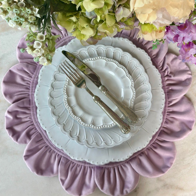 Petal Velvet Placemat - New