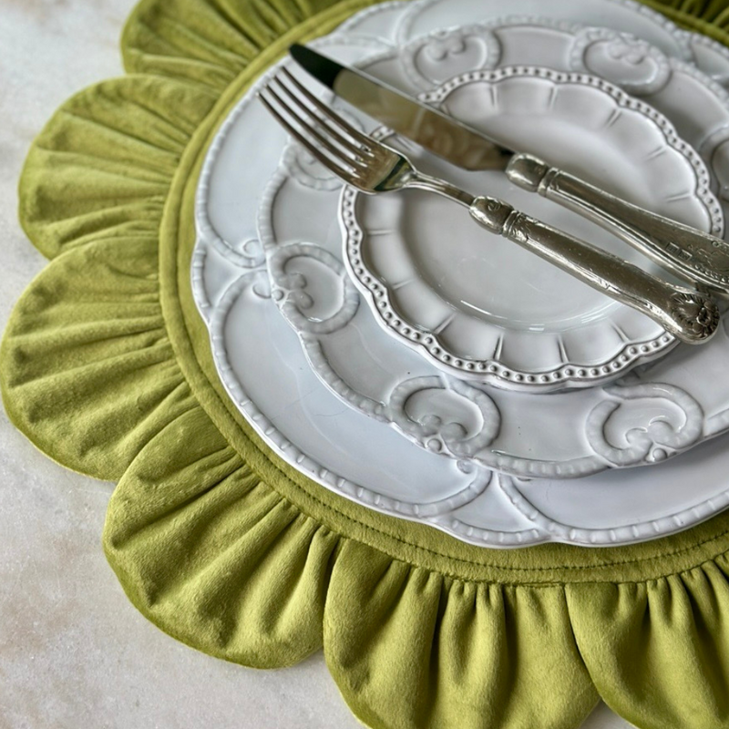 Petal Velvet Placemat - New