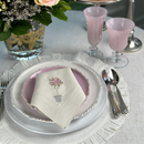 Pink Topiary Large Napkin