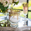 Vetro Gold Candleholder/Vase