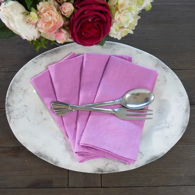 Washed Linen Napkin Set