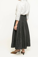 Darcy White Heavy Taffeta Top - New