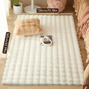 Chic Soft Bubble Plush Faux Fur Blanket | Ultra-Cozy Decorative Throw for Bed, Couch & Living Room | Lightweight, Warm & Washable for All-Season Comfort