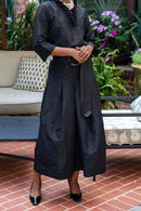 Darcy Black Taffeta Top - New