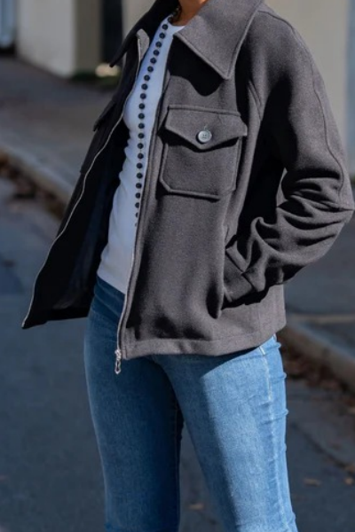 Alex Wool Blend Coat