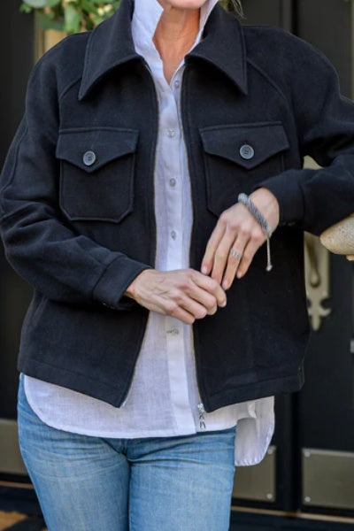 Alex Wool Blend Coat