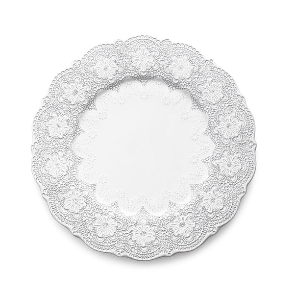 Merletto White Charger