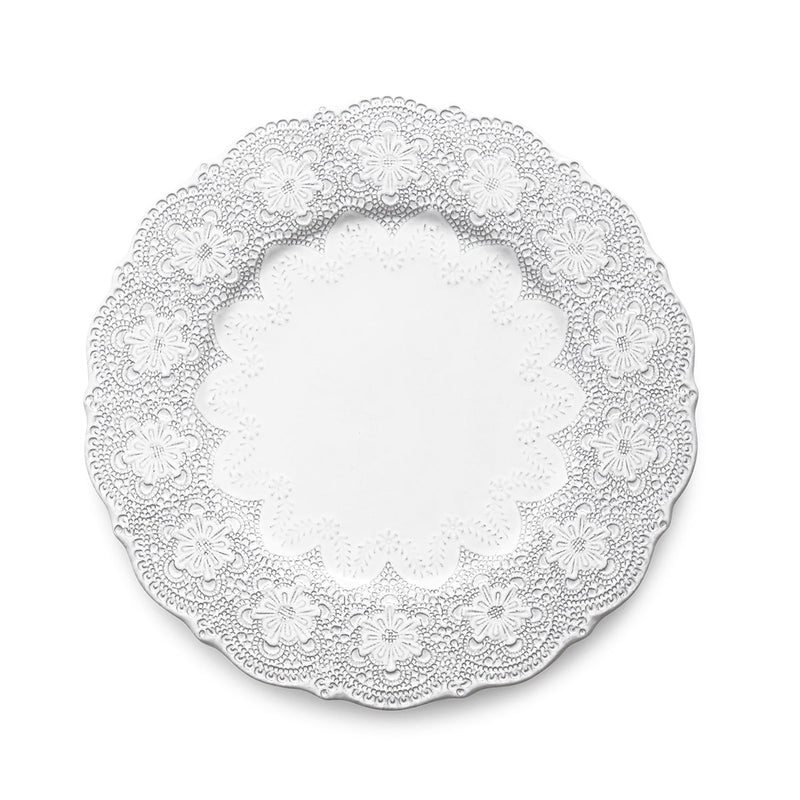 Merletto White Charger